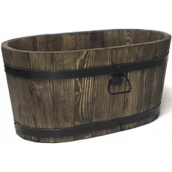 Kwietnik sosna 50x29xH26 k. palisander