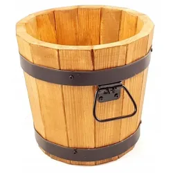 Donica sosna 28xH26 k. dąb