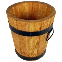 Donica dąb 27xH30 k. dąb