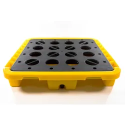 WANNA WYCHWYTOWA  28L (niskoprofilowa) - do beczek i kanistrów (72×72×16 cm)