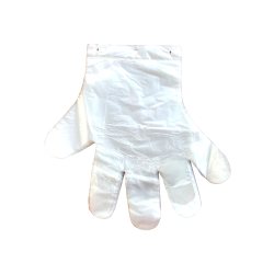 Jednorazowe rękawice foliowe ochronne (C016) - 100szt.