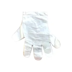 Jednorazowe rękawice foliowe ochronne (C016) - 100szt.