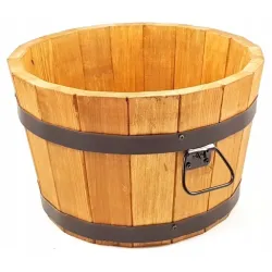 Donica sosna 42xH26 k. dąb