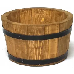 Donica dąb 28xH17 k. dąb