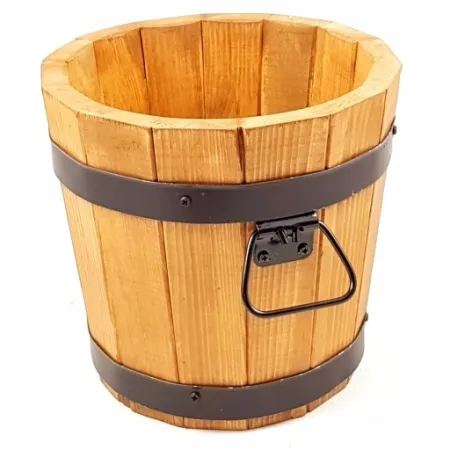 Donica sosna 28xH26 k. dąb