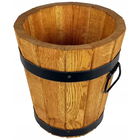 Donica dąb 27xH30 k. dąb