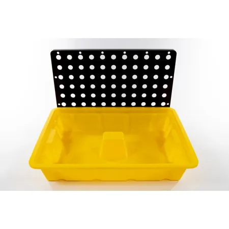 WANNA WYCHWYTOWA  10 litrów - polietylen, do kanistrów, baniek, butelek (49 × 35 × 9,5 cm)