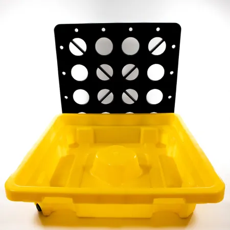 WANNA WYCHWYTOWA  28L (niskoprofilowa) - do beczek i kanistrów (72×72×16 cm)