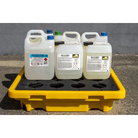 WANNA WYCHWYTOWA  43L (niskoprofilowa) - do beczek i kanistrów (68×68×15 cm) polietylen