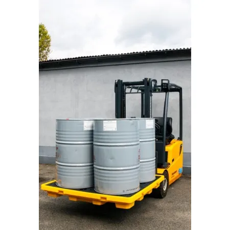 WANNA WYCHWYTOWA 167 L (niskoprofilowa) - pod cztery beczki 200L, szesnaście kanistrów 25l lub jednego kontenera IBC (DPPL)