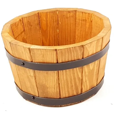 Donica sosna 28xH17 k. dąb