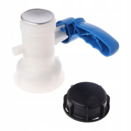 Zawór Mauser IBC S75x6 2 cale Zbiornik 1000L klapowy