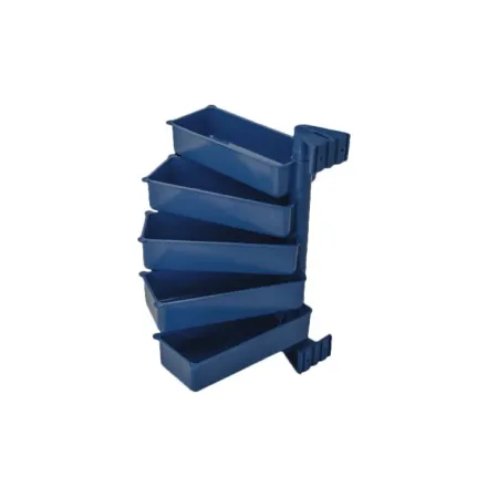 EKO PIVOT ( 5 PÓŁEK) -  pojemniki obrotowe, wysokość zestawu 5 pojemników: 36 cm