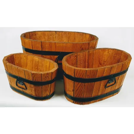 Kwietnik dąb 50x29xH26 k. dąb