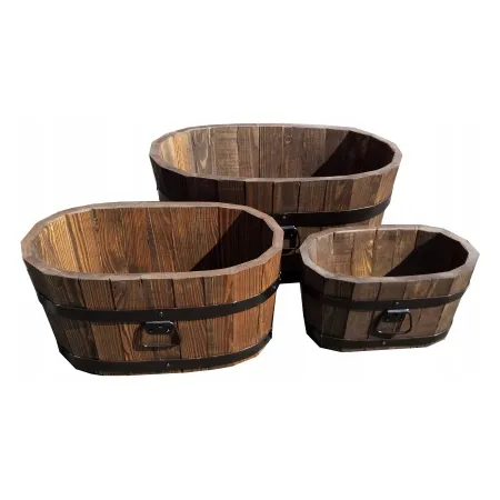 Kwietnik sosna 40x23xH21 k. palisander