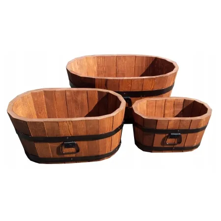 Kwietnik sosna 60x38xH31 k. orzech