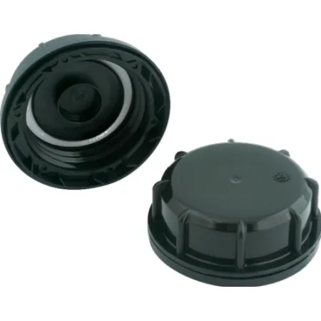 Nakrętka DIN 61 z odpowietrznikiem do kanistrów i zbiorników IBC - czarna