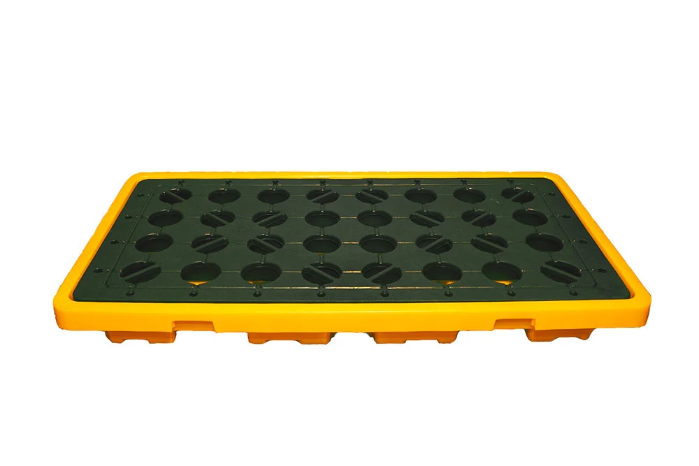 WANNA WYCHWYTOWA 83L (niskoprofilowa) - pod dwie beczki lub osiem kanistrów (130×68×15 cm)
