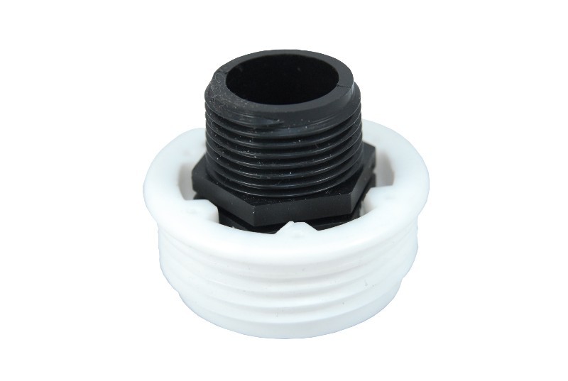 Nypel Plastikowy 1''-Adapter Beczka Redukcja Korek
