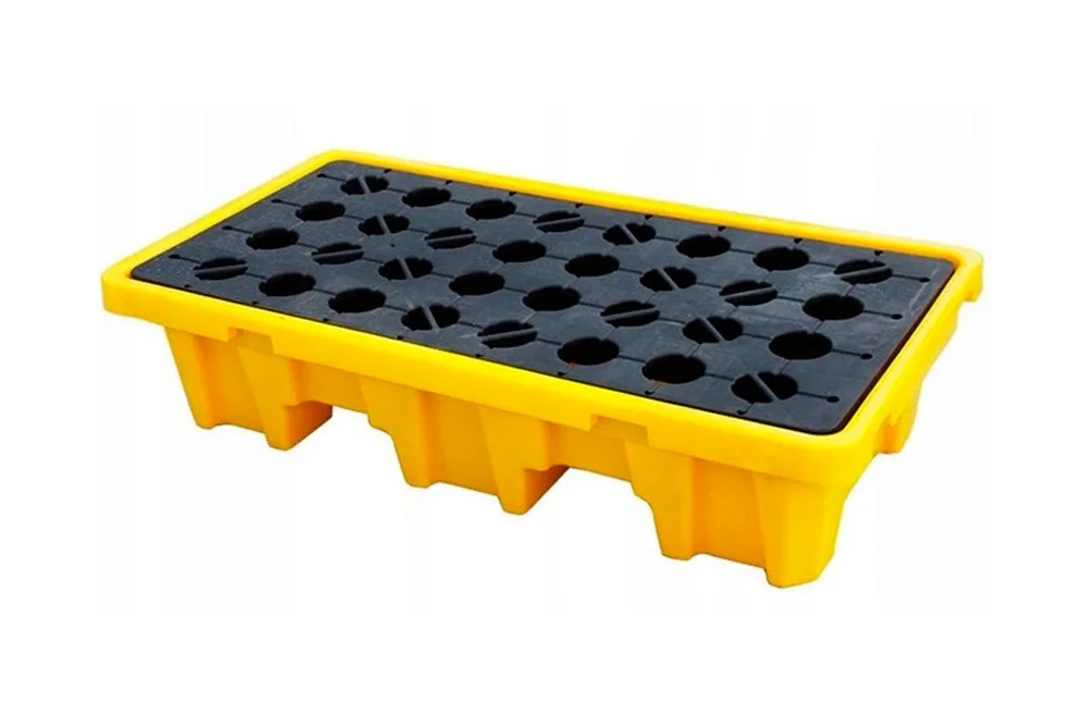 WANNA WYCHWYTOWA  150L (wysokoprofilowa) - pod dwie beczki lub osiem kanistrów (130×68×30 cm)