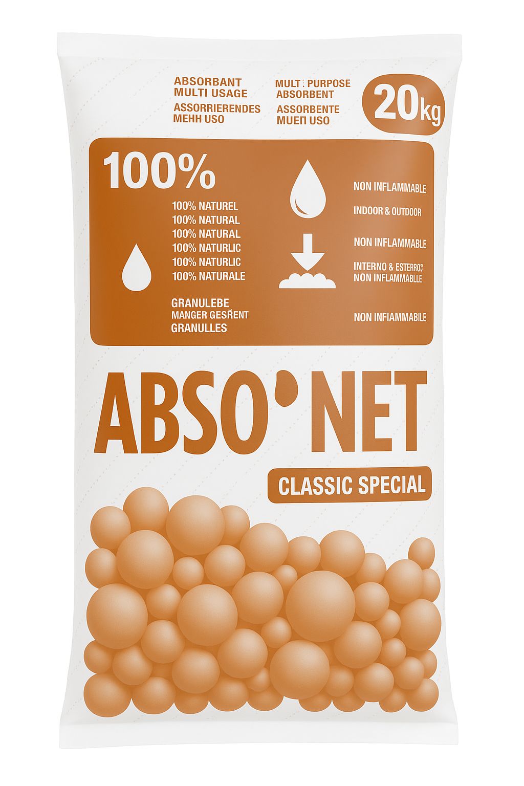 SORBENT ABSO NET CLASSIC SPECIAL 20 KG