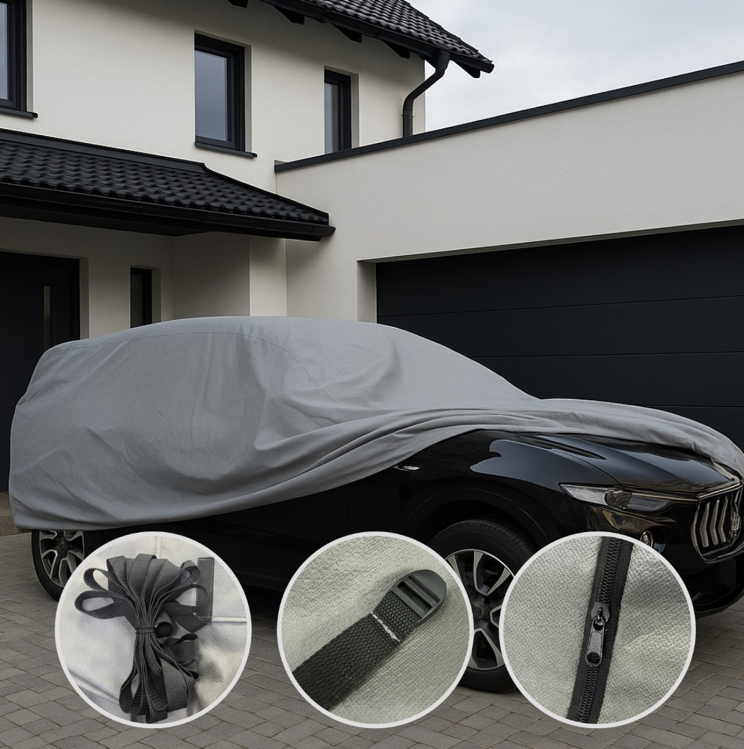 Pokrowiec na AUTO Wymiary 4,3x2,05m, wysokość 1,70m