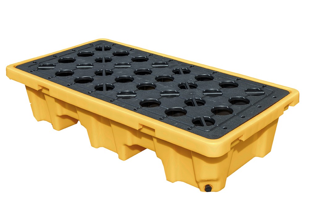 WANNA WYCHWYTOWA  150L (wysokoprofilowa) - pod dwie beczki lub osiem kanistrów (130×68×30 cm)