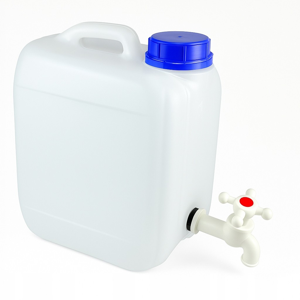 Kanister na wodę z kranem 5L - UMYWALKA