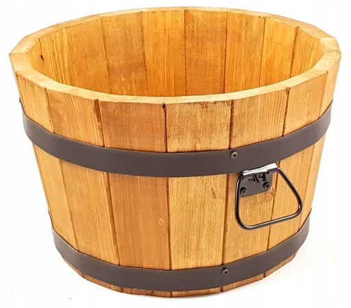 Donica sosna 42xH26 k. dąb